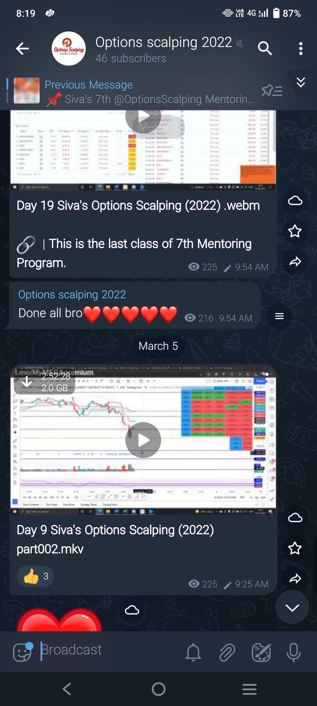 Options Scalping 2022 Mentoring Program Full Course